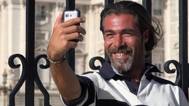 Selfie Of Handsome Spanish Person