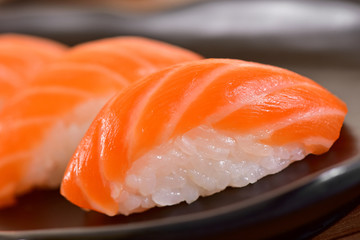 Salmon Nigiri Sushi
