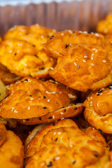 Small Pile of Sliced Mini Brioche Buns