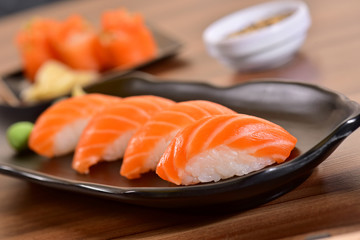 Salmon Nigiri Sushi