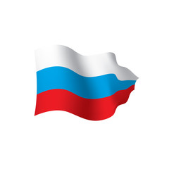 Fototapeta na wymiar Russia flag, vector illustration
