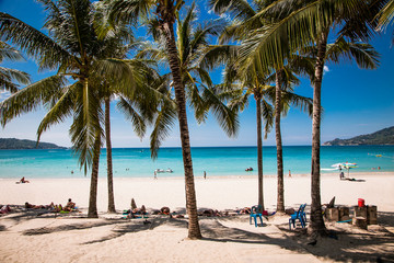 Obraz premium Patong beach in Phuket, Thailand.