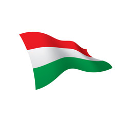 Hungary flag, vector illustration