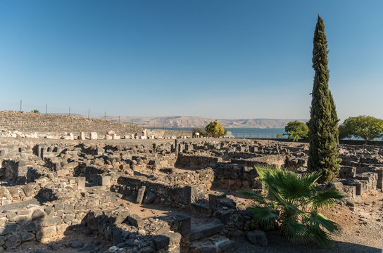 Capernaum Ruins in Israel