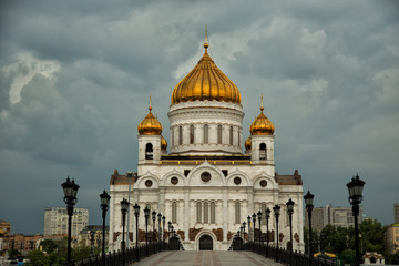 The Cathedral of Christ the Savior in Moscow