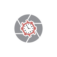 Watch Camera Logo Icon Design