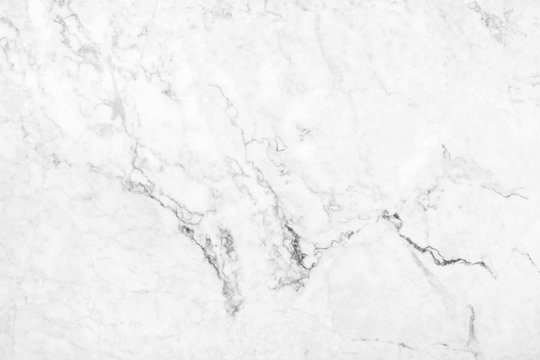 White marble texture with natural pattern for design art work.