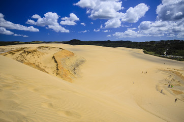 Sand dunes at Cape Reinga, New Zealand