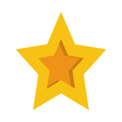 Videogame star symbol icon vector illustration graphic design