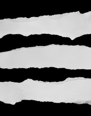 pieces of torn paper texture background, copy space.