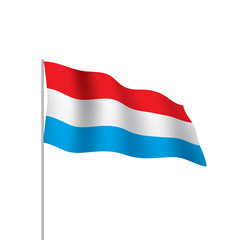 Netherlands flag, vector illustration
