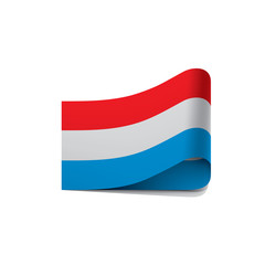 Netherlands flag, vector illustration