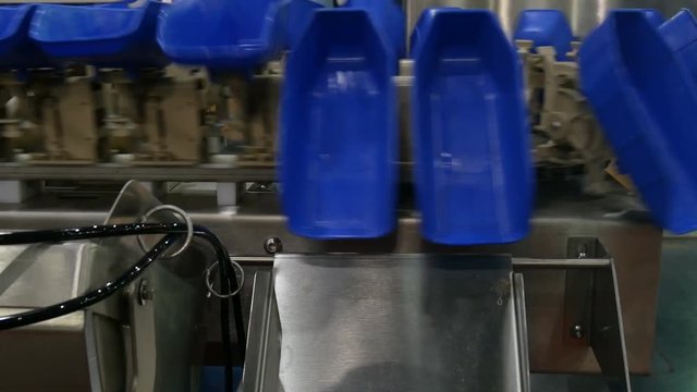 Detail turning machine tool at manufacturing factory