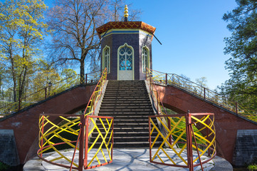 Bridge across canal in Alexander's park