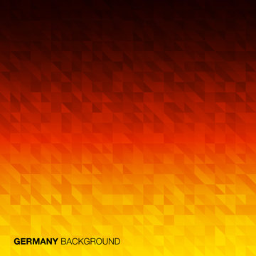 Abstract Background using Germany flag colors. Vector illustration
