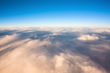 Naklejka premium Views above the clouds