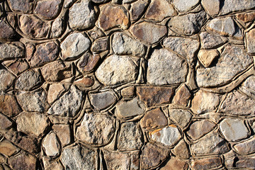 Background - Stacked Stone Wall.