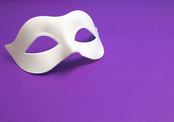 white mask for carnival
