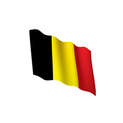 Flag of Belgium, Vector illustration