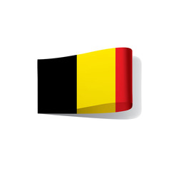 Flag of Belgium, Vector illustration