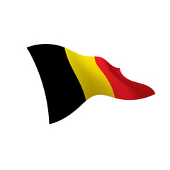 Flag of Belgium, Vector illustration