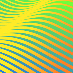 Fototapeta premium Bright unusual gradient lines modern trendy background layout