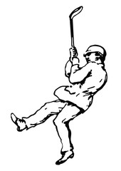 Fototapeta premium Golfspieler - golfer