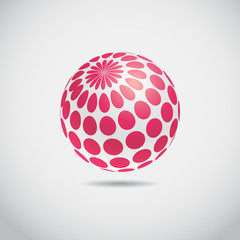 pink decorative ball