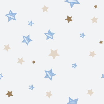 vector abstract seamless background pattern stars