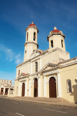 Fototapeta na wymiar Cienfuegos Cathedral in Cuba