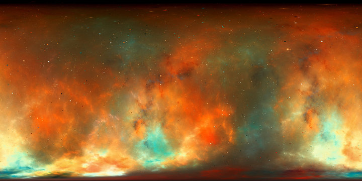 Nebula 360 degrees VR panorama