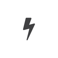 electric icon. sign design