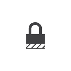 lock icon. sign design