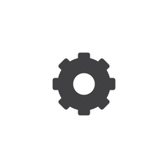 cogwheel icon. sign design