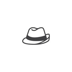 hat icon. sign design