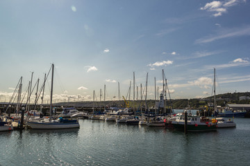 Fototapeta na wymiar Scarborough harbour