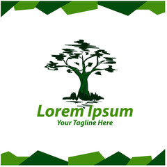 green tree logo