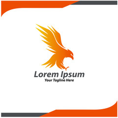 Obraz premium eagle logo