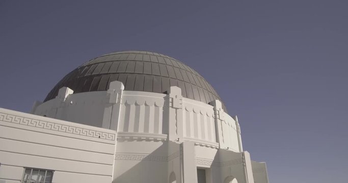 Griffith Observatory - Tracking Towards West Dome
