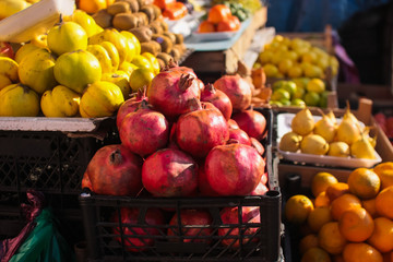 fruits on market