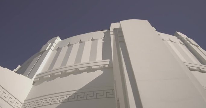 Griffith Observatory - Tracking Around Architecture Looking Upward