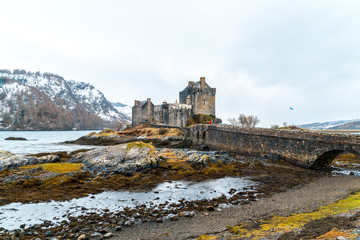 Eilean Donan Castle in Winter