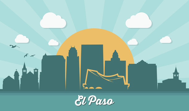 El Paso Skyline - Texas