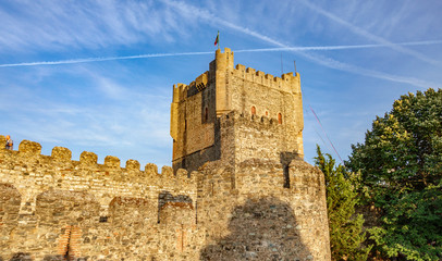 Fort Castillo de Braganza over blue sky