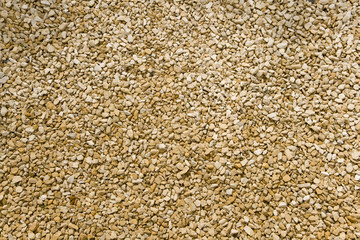 Limestone chippings texture