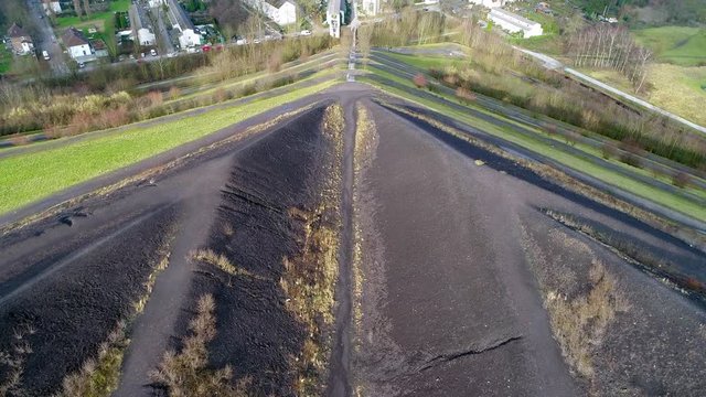 Halde Rungenberg in Gelsenkirchen Luftaufnahme