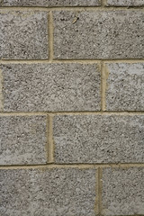 Obraz premium Newly made concrete block wall