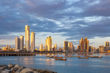 Panaorma von Panama-Stadt