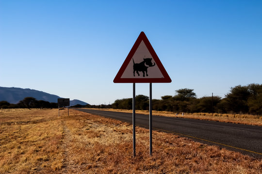 Endlose Weiten im fernen Namibia in S&uuml;d Afrika