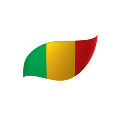 Fototapeta premium Mali flag. Vector